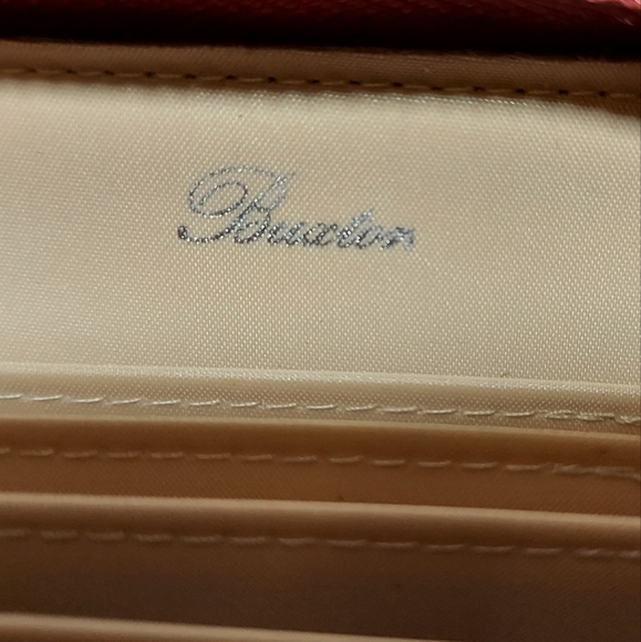 Vintage Buxton pebbled leather double zip accordion style wallet - Picture 13 of 13